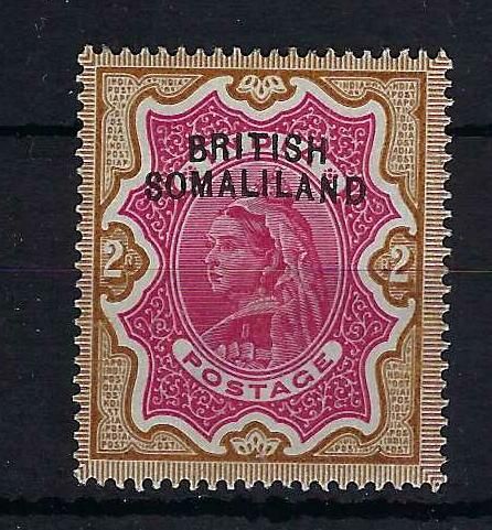 Image of Somaliland Protectorate SG 11a VLMM British Commonwealth Stamp